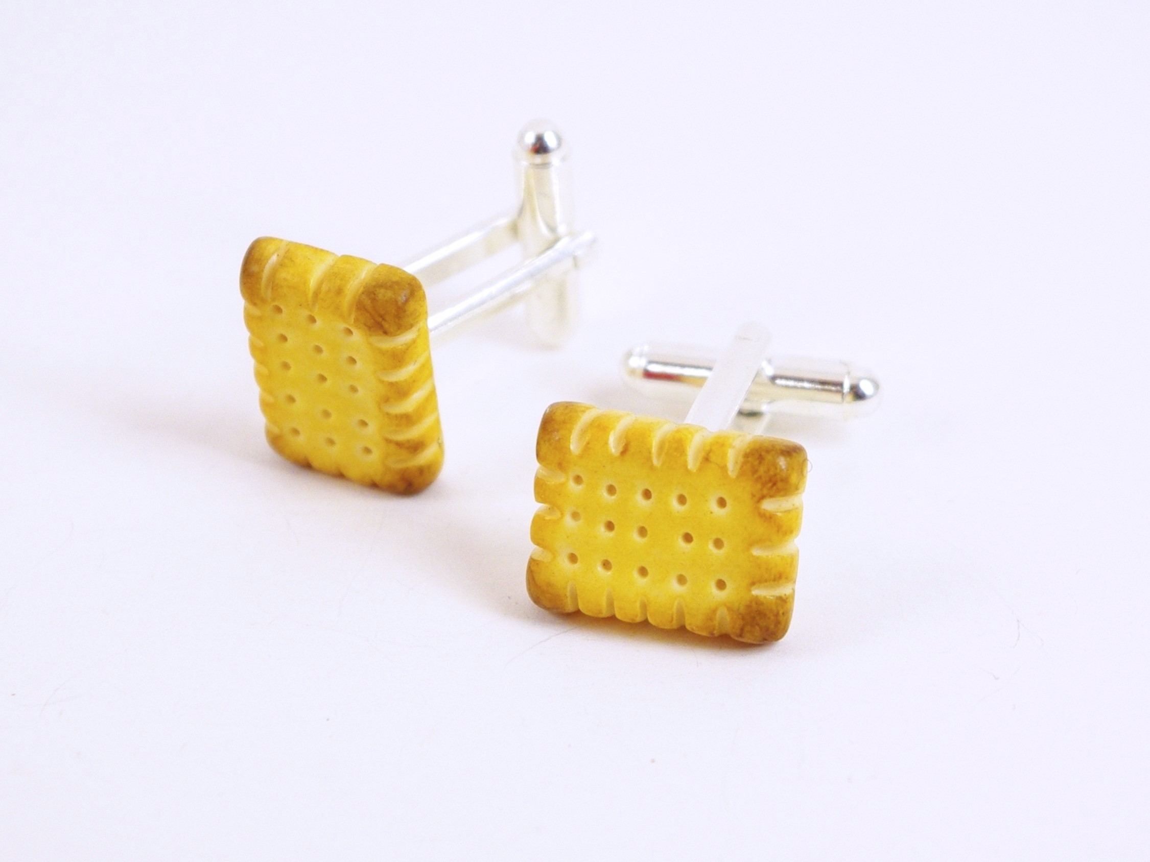 Boutons de manchette gourmands petit lu