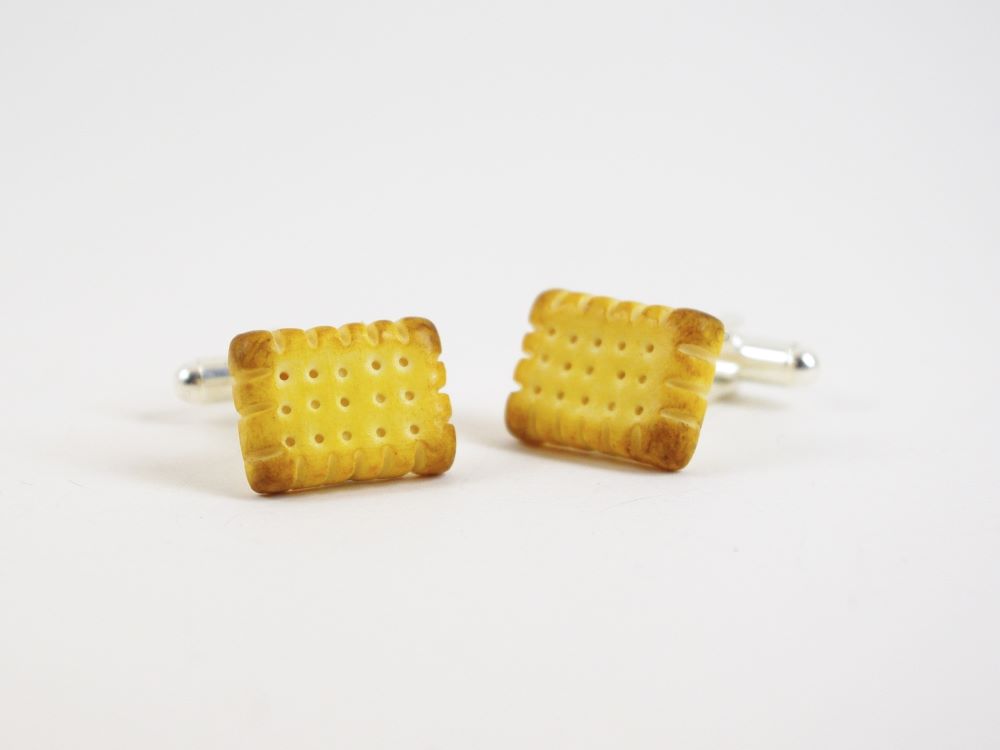 Boutons de manchette petit beurre