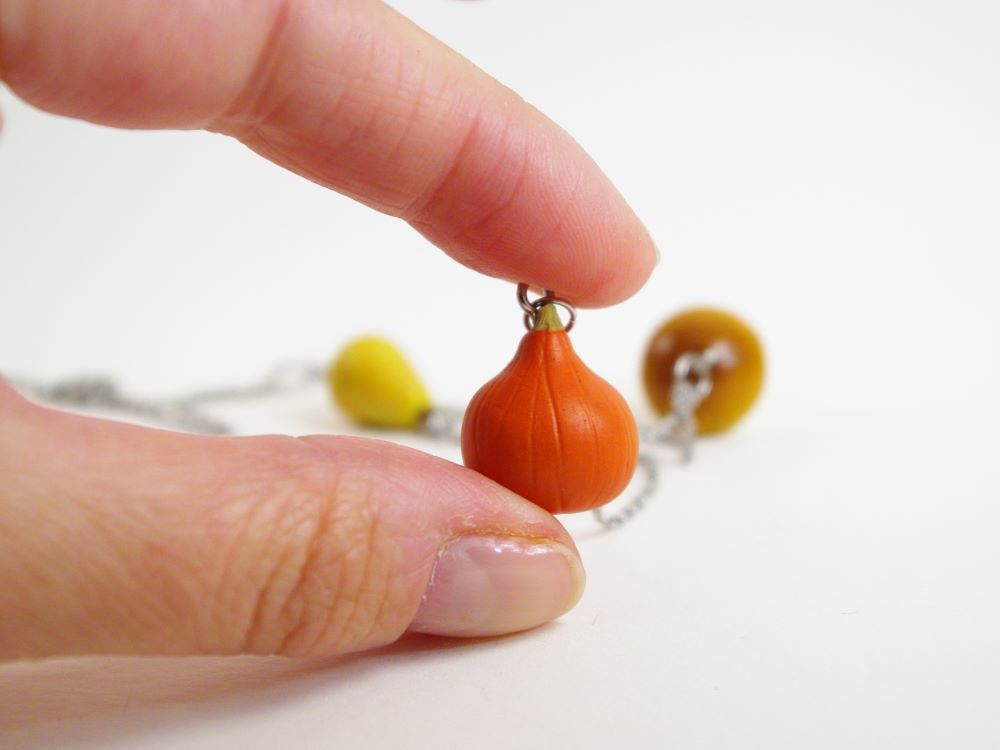 Collier fantaisie automne