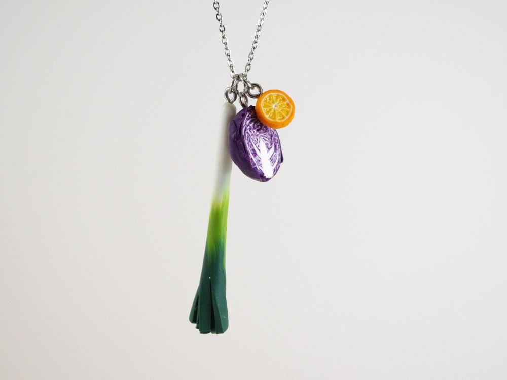 Collier légumes chou poireau