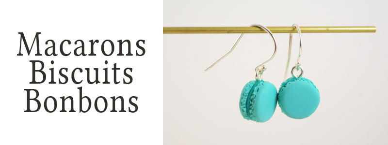Bonbons macarons Bijoux gourmands