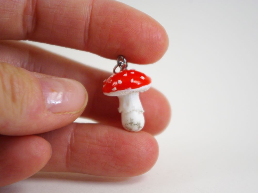 Collier champignon amanite